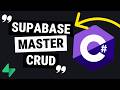 C# Supabase Tutorial for Beginners | .NET PostgreSQL CRUD Example