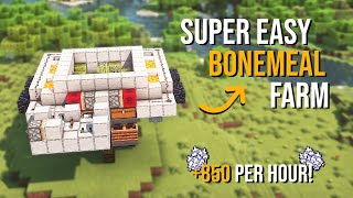 Minecraft BEST Bonemeal Farm 1.20.2 - NEW - 850+ PER HOUR!