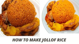 COOK JOLLOF RICE WITH ME