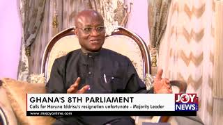 Ghana's 8th Parliament: Calls for Haruna Iddrisu's resignation unfortunate - Majority Leader.