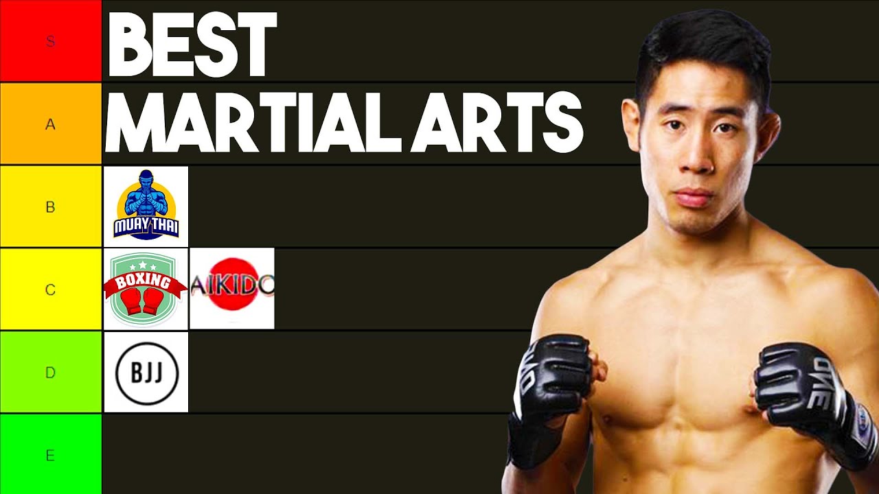 Best Martial Arts Ranked By PRO MMA Fighter