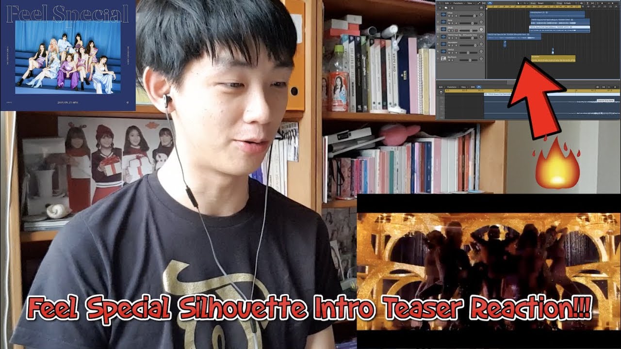 Twice Feel Special M V Silhouette Intro Teaser Reaction Instrumental