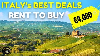RENT to BUY HOMES in NORTHERN ITALY 🇮🇹 | Affordable Country Houses From €4,000 in Piedmont
