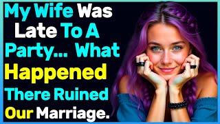 My Wife Was Late To A Party... what Happened There Ruined Our Marriage.