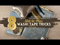 How to Use Washi Tape in Your Scrapbook Journals | You can do more with washi tape than you think!