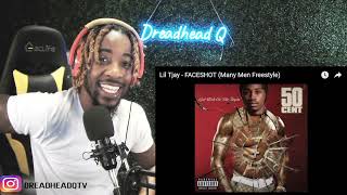TJAY ON HIS 50 CENT VIBE! Lil Tjay - FACESHOT (Many Men Freestyle) REACTION