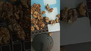 #snack #walnut With #sesame #asmr  #satisfying #crunchy #shorts #yummy 😍😋