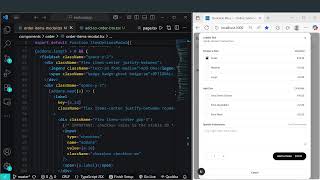 Live coding | Fullstack nextjs15 online ordering website | refactoring code