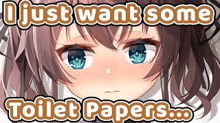 Matsuri Just Wants Some Toilet Papers【Hololive | Natsuiro Matsuri】