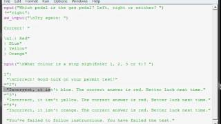 #10 - While Loop Test (Part 2 Solution) in Python