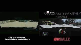 RBR Pro 2021 vs Real Track (Rally 2018 Torsby, sweden )