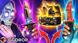 GGDROP RED CASE PAYING GOOD IN LAST BATTLE ? | GGDROP PROMO CODE 2024 | GGDROP CASE OPENING 2024 |