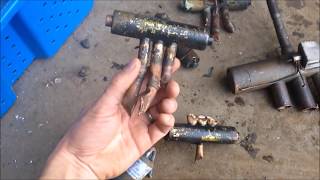 MBMMLLC.com: Scrapping reversing valves for brass and copper with a hammer mill