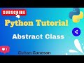 🐍 Python Abstract Class Explained | Abstraction | @abstractmethod | Python OOPS