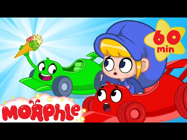 The Ice Cream Race Morphle Vs Orphle Cartoons For Kids Mila And