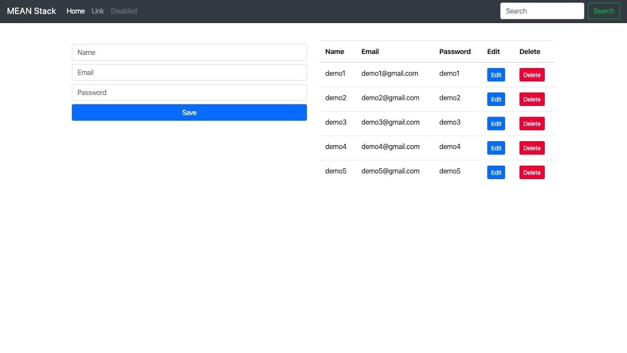 Mean Stack Tutorial Angular For Beginners Full Stack Crud App Mean Stack Tutorial Angular For Beginners Full Stack Crud App