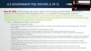 Preparing the United States for Post Quantum Cryptography