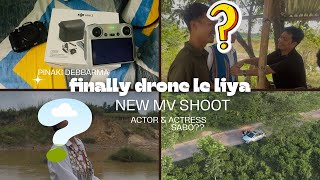 Finally our 1st drone || M.V shoot || Actress sabo?? || Pinaki Debbarma || vlog || 2024