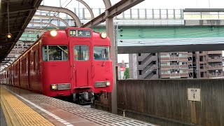 名鉄6000系6036F 普通犬山行き 上小田井発車