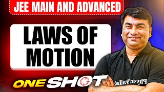 LAWS OF MOTION in One Shot: All Concepts & PYQs Covered | JEE Main & Advanced