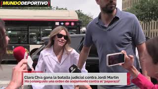 Clara Chía gana la batalla judicial contra un 'paparazzi'