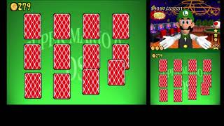 【TAS】スーパーマリオ64DS　ミニゲーム ルイージのしんけいすいじゃく　50スター 00:14:54.78