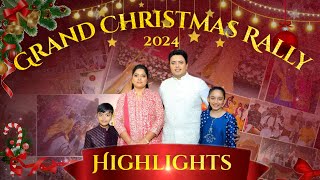 ✝ HIGHLIGHTS OF THE GRAND CHRISTMAS RALLY  (20-12-2022) ✝ ANKUR NARULA MINISTRIES