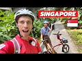 First Impressions of SINGAPORE Cycling on Folding Bikes 🇸🇬