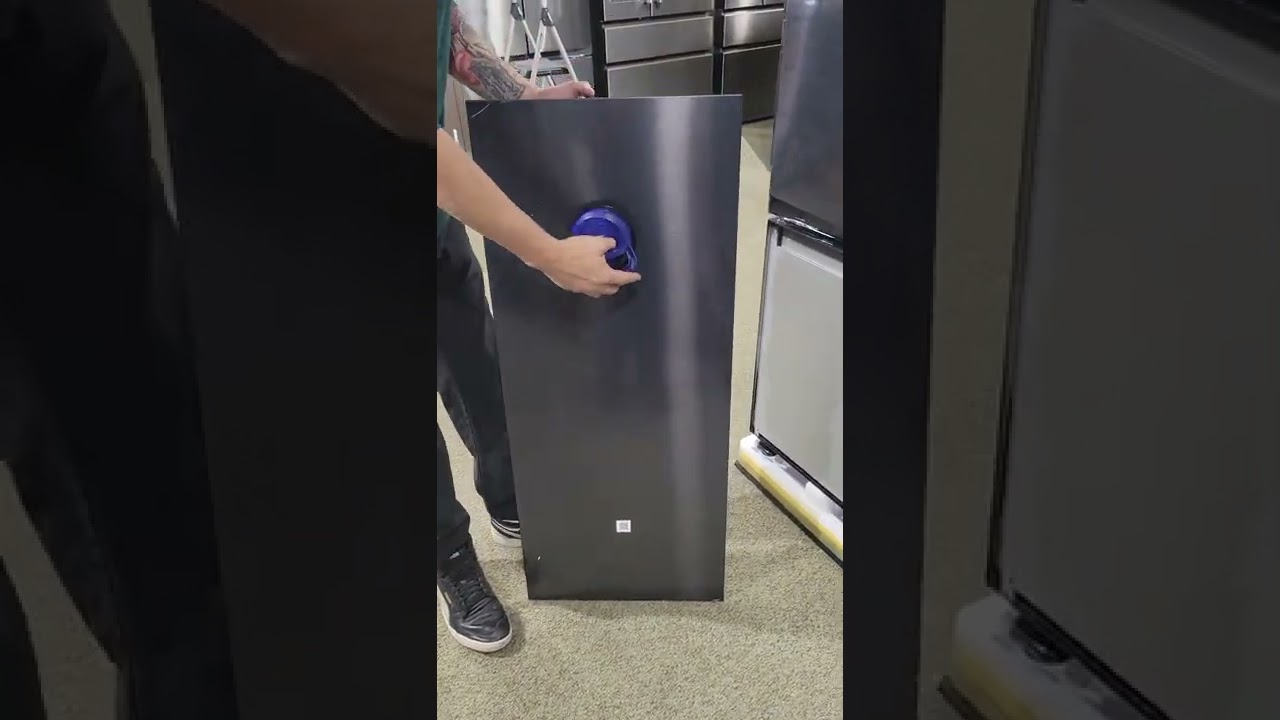 Step By Step Installation Of Samsung Bespoke Refrigerator Panels - YouTube