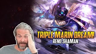 (Hearthstone) The Triple Marin Dream! Reno Shaman