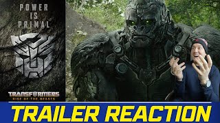 Transformers Rise of The Beasts | Official Superbowl TV Spot | New Footage | REACTION!