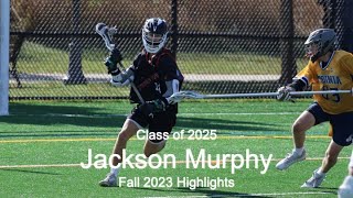 Jackson Murphy - Class of 2025 - 2023 Fall Lacrosse Highlights