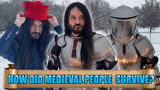 I Wore Only Medieval Clothes \u0026 Armour In FREEZING Temperature And I Was SHOCKED!