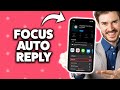 How to Set Up Auto Replies in Focus Mode on iPhone 2026 (Step-By-Step Tutorial)