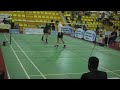 All Africa Senior Badminton Championship: Ahmed Salah vs Robert Summer