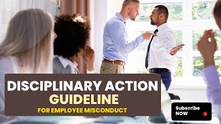 Disciplinary Action Guideline