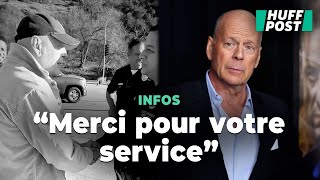 Bruce Willis fait une rare apparition publique en soutien aux secouristes de Los Angeles