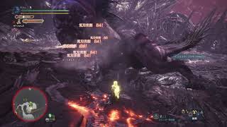 【MHW】　エオルゼアからの来訪者　ベヒーモス　太刀　ソロ　(オトモ装具有り)　16分14秒46　後半