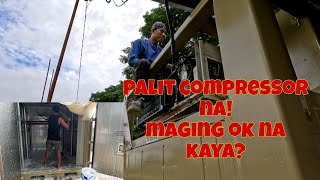 Surplus walk in freezer | Nagpalit na ng compressor | 3 phase to single phase na