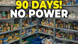 Stockpile These 12 MUST-HAVE Foods to Survive 90 Days Without Power