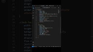 Animated Gradient Clock || HTML CSS JAVASCRIPT || #codetutorial #coding #frontendcourse #webdesign