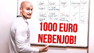 6 Nebenjobs mit den du 500 - 1000 Euro verdienst!