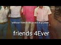 Collage friends edit video