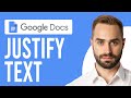 How to Justify Text in Google Docs (Step-by-Step)