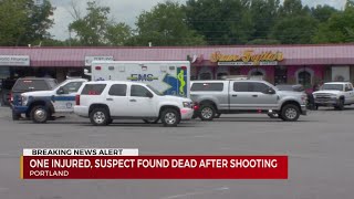 1 injured in Portland, TN shooting; Suspect found dead in KY