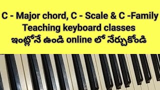 teaching keyboard lesson --2