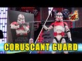 Star Wars The Clone Wars Hot Toys Coruscant Guard Figure Unboxing