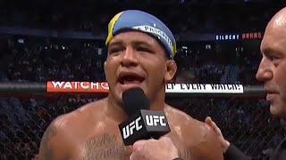 UFC 273 Гилберт Бёрнс - Слова После Боя | Хамзат Чимаев vs Гилберт Бёрнс Обзор на Бой Чимаев - Бёрнс