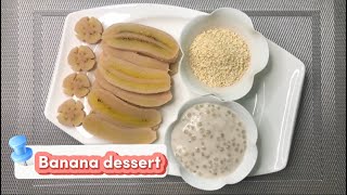 របៀបធ្វើបង្អែមចេកសាយឿ How to make banana dessert