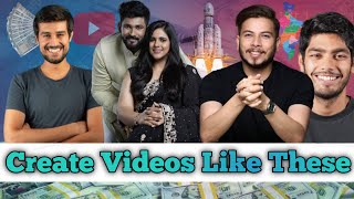 Dhruv Rathee | Abhi And Niyu जैसा चैनल कैसे शुरू करे | How To Make Videos Like @dhruvrathee
